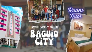 EUROTEL HOTEL BAGUIO CITY  Room Tour  Quick Trip with the Fam [upl. by Yvi]