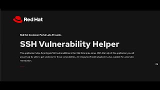 SSH Vulnerability Helper Lab App [upl. by Sabra]