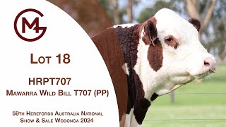 Lot 18 Mawarra Wild Bill T707 PP [upl. by Cailly]