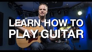 Learn How To Play Guitar  Beginner Guitar Lesson 1 [upl. by Parlin985]