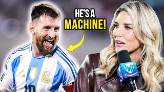 American Media REACTIONS on Messi’s Hat Trick amp 2 Assists vs Bolivia [upl. by Ellenrahs]