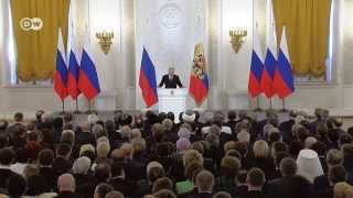 Putin signs treaty annexing Crimea  Journal [upl. by Ecirahs]