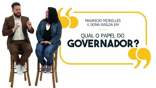 O QUE FAZ O GOVERNADOR  REDETV EXPLICA ELEIÇÕES COM MAU MEIRELLES [upl. by Brion]