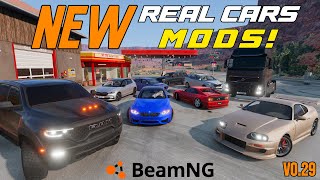 Best Real Car Mods In BeamNG Drive [upl. by Tonnie582]