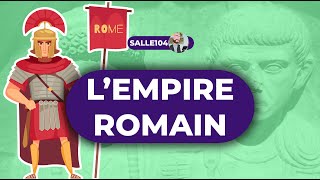 LEmpire romain  Conquêtes paix romaine et romanisation  Histoire  Sixième [upl. by Traweek]