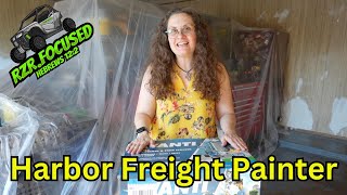 Harbor Freight Avanti Airless Sprayer Unboxing [upl. by Kcinom]