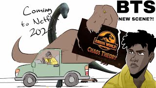 TYRANNOSAURUS REX VS APATOSAURUS  NEW Behind The Scenes Look at Jurassic World Chaos Theory [upl. by Aihsek]