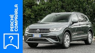 Volkswagen Tiguan Allspace 2023  Perché Comprarla e perché no [upl. by Huberty507]