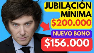 🍀 ENERO 2024❗️JUBILACIÓN MÍNIMA de 200000 ✚ BONO DE 156000 ✚ IFE Potenciar Trabajo AUH AUE [upl. by Allecsirp423]