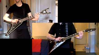 Megadeth Head Crusher guitar Cover Full with all guitars HD [upl. by Azaleah]