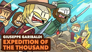 Garibaldi Expedition of the Thousand  Unifying Italy  Extra History  Part 5 [upl. by Joappa]