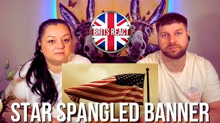 BRITS REACT  Star Spangled Banner As Youve never heard  BLIND REACTION [upl. by Anam]