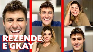 Rezende e Gkay RESPONDEM seguidores  LIVE [upl. by Nicolella]