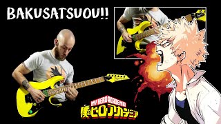 Boku No Hero Academia  BOMBING KING  BAKUSATSUOU   Guitar Cover [upl. by Cher]