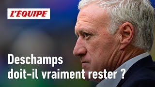 Equipe de France  Didier Deschamps devientil impopulaire [upl. by Airotel]