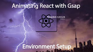 Animating React with Gsap GreenSock 0 [upl. by Eloccin]