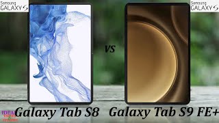 samsung galaxy Tab S8 vs samsung galaxy Tab S9 FE PLUS [upl. by Einre]