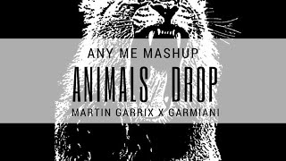 Animals Drop Any Me Mashup  Martin Garrix x Garmiani [upl. by Pember]