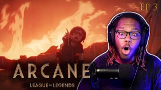 I HATE THIS SHOW 😡😢  ARCANE 1x3 Reaction [upl. by Levitus]