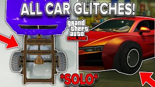 SOLO All Working Car Glitches in GTA 5 Online 167 Invisible Parts F1Bennys Wheels amp More [upl. by Nerrej]