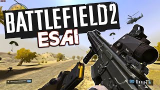 Battlefield 2 Strike at Frontline Mod ESAI Gameplay Improvement [upl. by Rhetta]