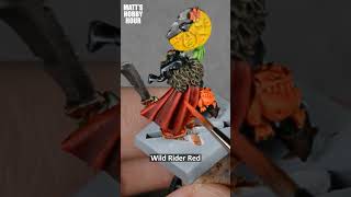 Paint an EASY red cloak warhammer painting [upl. by Eidroj166]