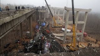 At least eight dead in China bridge collapse [upl. by Meedan]