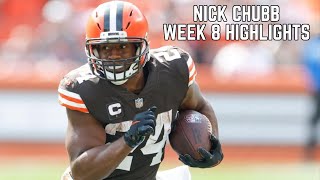 Nick Chubb EVERY CARRY vs Ravens🔥  NFL Highlights [upl. by Drofla]