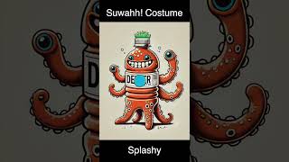 Splashy is ready for Halloween  Suwahh Costume [upl. by Geordie]