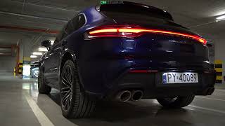 Porsche Macan S V6 29 380 KM Sound Exhaust Cold start Launch Control 2023 [upl. by Atnad]