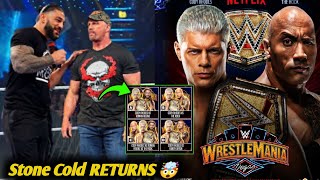 Stone Cold RETURNS🤩WWE 2024 Cody Rhodes vs The Rock Wrestlemania 41 Bad Blood 2024 WWE Bad Blood [upl. by Tehc]