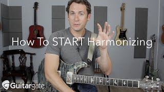 How To Easily Harmonize On Guitar  Getting Started [upl. by Lupiv]