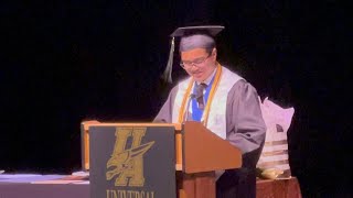 Salutatorian Speech  Universal Academy  Coppell [upl. by Platto400]