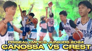 CANOSSA VS CREST  JUNIORS PRISEALYMPICS 2024 [upl. by Aihsekin]