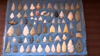 My Full Collection of Carolina Arrowheads [upl. by Ettegroeg539]