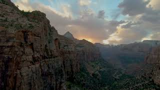 Serene Sunset Timelapse at Zion National Park  2024 [upl. by Lisandra]