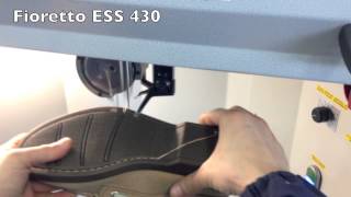 Fioretto Blake Bottom Sole Lockstitch Machine ESS 430 [upl. by Ener]