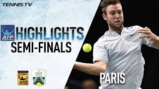 Saturday Highlights Sock Krajinovic Advance To Final In Paris 2017 [upl. by Jimmy659]