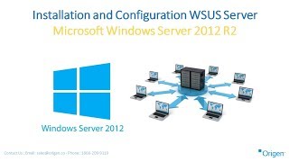 Installation and Configuration WSUS Server Microsoft Windows Server 2012 R2 [upl. by Karrie]