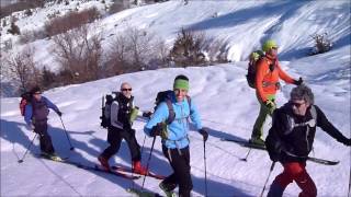 Monte Rognone  Scialpinismo  29 gennaio 2017 [upl. by Annhej]