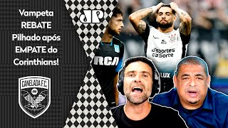 quotEU NÃO CONCORDO SÓ QUEM JOGOU SABE Cara o Corinthians contra o Racingquot Vampeta REBATE Pilhado [upl. by Desberg]