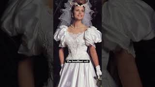 100 years of wedding veil styles [upl. by Sesilu]