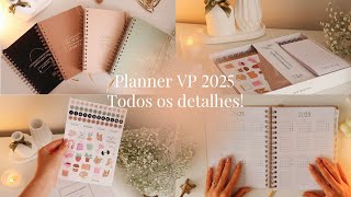 Planner VP 2025 capas tour pelo planner e todos os detalhes ✨ [upl. by Aynotan506]