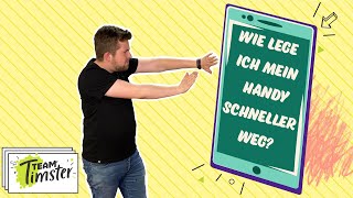 Wie lege ich mein Handy schneller weg  Mehr auf KiKAde [upl. by Leruj508]