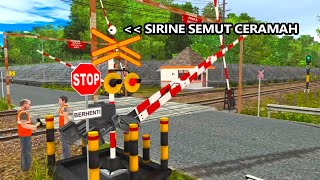 Kumpulan Senandung Sirine Perlintasan Kereta Api Edisi Mei  Video Perlintasan Kereta Api Eps 136 [upl. by Chien]