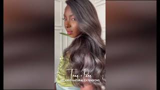 Gorgeous Relaxed Natural Blow Kinky Straight Hair Extensions  20 Off Code TEXTURE20 [upl. by Ellehs487]