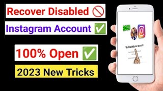 How To recover a disabled Instagram account how To get a disabled Instagram account back 2024 [upl. by Oicelem581]