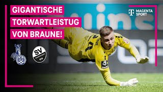 MSV Duisburg  SV Sandhausen Highlights mit LiveKommentar  3 Liga  MAGENTA SPORT [upl. by Persse]