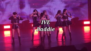 4K 아이브 IVE Baddie FANCAM  IVE THE 1ST WORLD TOUR SHOW WHAT I HAVE IN HONG KONG 240706 [upl. by Ysdnil]