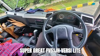 Grebek Interior dari Mitsubishi Fuso Fighter X FN62L 2023 Euro 4 6x4R 12M Versi Masih Gress [upl. by Letnom]